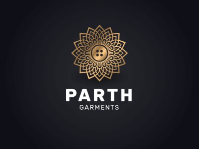 Parth Garments Logo - Designed by KlicBuzZ Digital Marketing Agency
